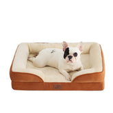 Bedsure orthopedic dog bed foam-detail highlights high-density support.