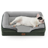 Bedsure orthopedic dog bed foam-mattress offers joint-supportive comfort for medium dogs.