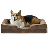 Bedsure orthopedic dog bed foam supports joints for restful sleep