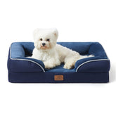 Bedsure orthopedic dog bed mattress shows supportive foam for joint comfort.