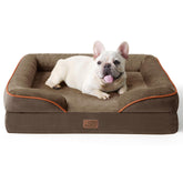 Bedsure Orthopedic Dog Bed foam closeup shows high-density support for joints