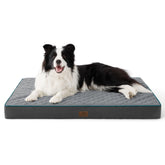 Bedsure orthopedic dog bed memory foam layer contours to pets for added comfort