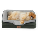 Bedsure orthopedic dog bed for small dogs offers joint support during rest.