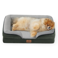Bedsure orthopedic dog bed for small dogs offers joint support during rest.