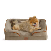 Bedsure orthopedic dog bed small with waterproof cover for easy spill cleanup.