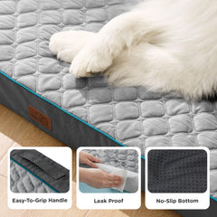 Bedsure bed textured velvet cover provides soft, skin-friendly comfort year-round