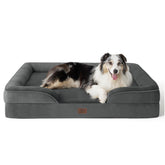 Bedsure orthopedic dog bed XL dog-sofa-bed shows plush support for large dogs.