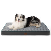 Bedsure orthopedic dog bed memory-foam layer contours joints for lasting comfort
