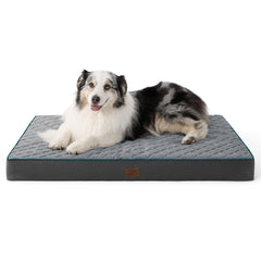 Bedsure orthopedic dog bed memory-foam layer contours joints for lasting comfort