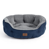 Bedsure small-dog bed with plush sherpa for cozy naps.