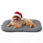 Bedsure washable dog crate pad front view for cozy small-dog crate comfort.