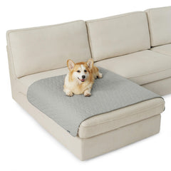 Bedsure waterproof couch cover top layer protects against spills on sofas