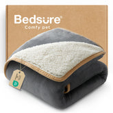 Bedsure waterproof dog blanket center membrane closeup for leak protection