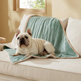 Bedsure waterproof dog blanket with sherpa side for cozy warmth