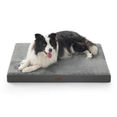 Bedsure XL dog bed inside crate offers secure fit for dogs up to 80 lbs