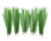 BEGONDIS aquarium green plants pack—vibrant silk leaves for a natural tank look.
