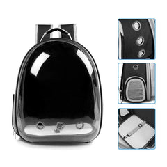 BEIKOTT cat backpack security leash keeps pets secure while exploring.