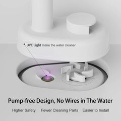 Bellkaspet water flow modes illustrate customizable hydration options for pets