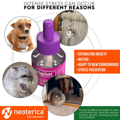 Beloved Pets anti-anxiety pheromone jar for stress relief without medications.