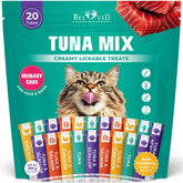 Beloved Pets CreamyTuna Tube packaging highlights premium tuna paste for convenient daily treats