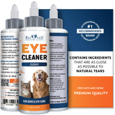 Beloved Pets eye wash drops bottle pour for gentle eye cleaning