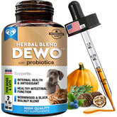 Beloved Pets Natural Intestinal Defense liquid drops ready for daily digestive support.