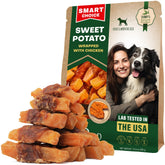 Beloved Pets patata dulce envuelta pollo, recompensa sabrosa para entrenamiento