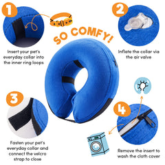 BENCMATE soft donut cone close-up shows cushioned fabric and scratch resistance