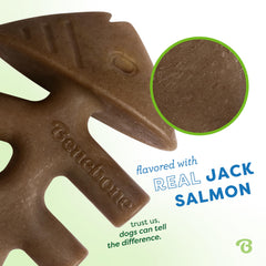 Benebone Fishbone real fish flavor close-up for flavor-driven play
