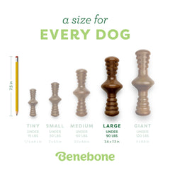 Benebone Zaggler durable nylon for long-lasting chewing