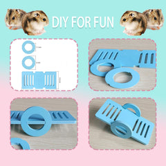 Benepoint guinea pig toy set close-up highlights durable, non-toxic materials.