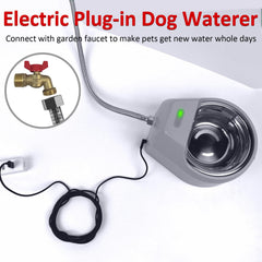 BENTOPAL dog water fountain auto replenish action in use