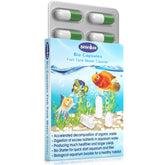 Beseder Bio Capsules packaging close-up shows filtration support for home aquariums.
