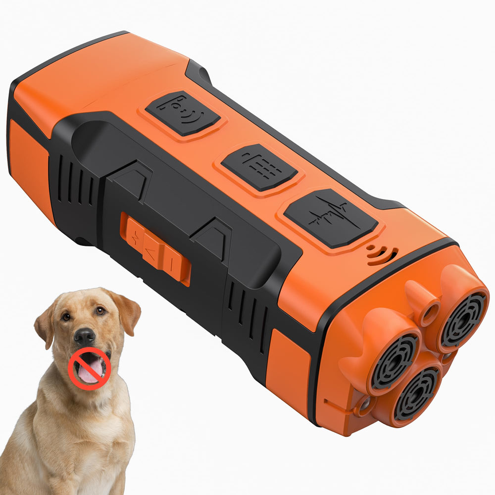 BESHAARK 5 in 1 sonic bark deterrent front view for calm training and humane behavior corrections.