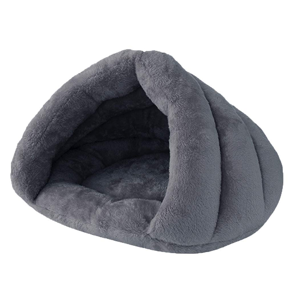 Beskie Pet Tent Cave Bed front view shows cozy burrow design for small to medium pets.