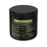 BESLKB horse wound ointment bottle closeup highlighting nitrofurazone-based topical care.