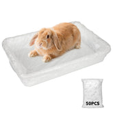 BESNEW small animal litter bags 50pcs pack for quick cage cleanup.