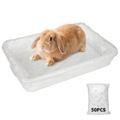 BESNEW small animal litter bags 50pcs pack for quick cage cleanup.