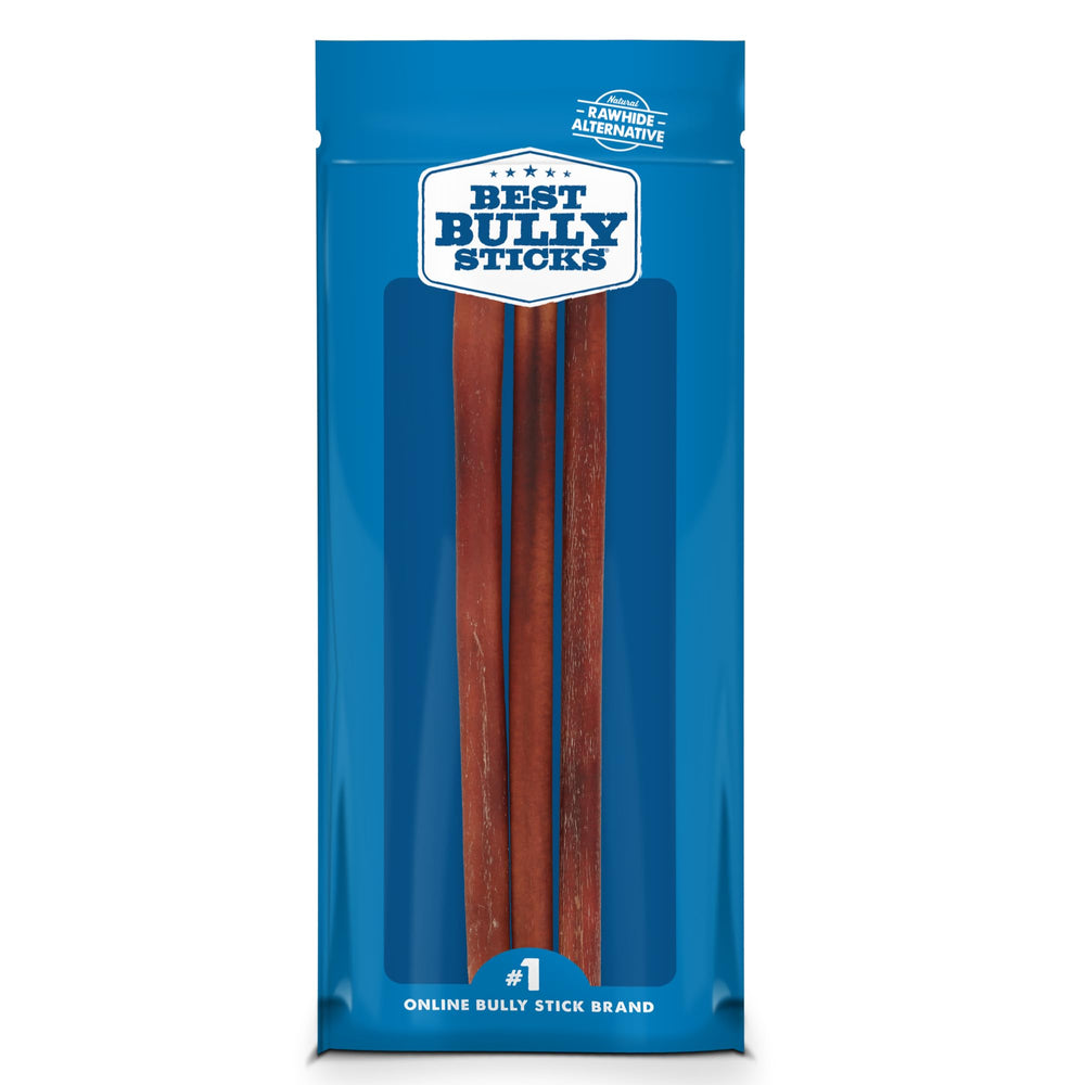 Best Bully Sticks 12inch pack front view — three natural chews.