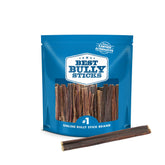 Best Bully Sticks 6-inch gullet sticks pack shows 25-count box for easy rewards