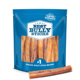Best Bully Sticks 6-inch jumbo chew for large dogs promotes extended chewing and satisfaction