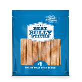 Best Bully Sticks 6in collagen stick dog closeup showing a long-lasting chew for dogs