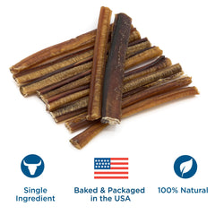 Best Bully Sticks 6in natural scent—no artificial additives, enticing daily rewards.