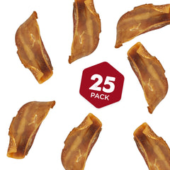 Best Bully Sticks half pig ears for dogs oven-baked, single-ingredient reward.