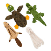 Best Pet Supplies squeaky toy duck design for interactive indoor play and boredom relief.