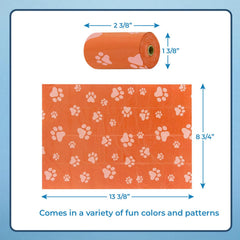 Best Pet Supplies poop bags ideal for walks and park visits during outings.