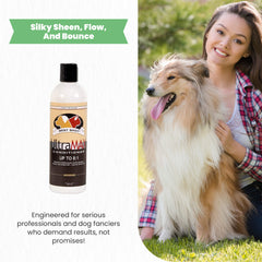 Best Shot UltraMAX Pro on dog coat before and after detangling