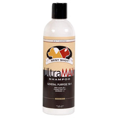 Best Shot UltraMAX Pro shampoo bottle ready for everyday pet cleansing
