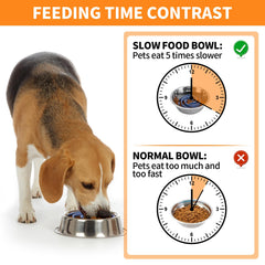 Bestalk maze-pattern slow feeder design shown for mindful eating.
