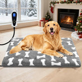 Bestio dog heating pad 47x30 in view highlights oversized warmth for large breeds